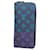 Louis Vuitton Monogram Shadow Zippy Vertical Long Wallet Navy blue  ref.2228184