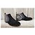 Botines Marc by Marc Jacobs Negros de Ante - vista 3