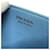 Borsa a catena con logo Prada 1DH044 Blu - vista 11