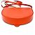 Borsa con tacco Anagram Loewe Arancione - vista 3