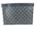 Borsa Pochette Discovery Monogram Eclipse di Louis Vuitton Nero Monogramma