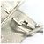 Borsa Sac Plat in Taurillon Monogram Louis Vuitton Bianco - vista 10