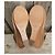 Botas de salto plataforma Chloé em couro marrom claro Castanho claro - vista 7