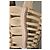 Top Balmain Rosa y Beige de Poliamida Talla 36 - vista 4