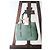 Borsa Alaïa Mina in pelle verde - vista 2