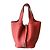 Hermès Picotin 18 Borsa in pelle taurillon clémence rossa Rosso