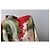 Foulard Dior in seta rosso e giallo floreale - vista 11