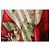 Foulard Dior in seta rosso e giallo floreale - vista 13