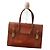 Hermès borsa a mano Drag in pelle camel Cammello