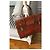 Hermès borsa a mano Drag in pelle camel Cammello - vista 2
