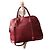 Hermès Bolide 35 Borsa a mano in pelle di vitello bordeaux Bordò