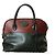 Hermès Bolide 35 Handtasche aus Leder dreifarbig Mehrfarben