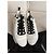Cambon Chanel Sneaker Weiß Stoff - Ansicht 3