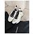 Cambon Chanel Sneaker Weiß Stoff - Ansicht 4
