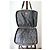 Borsa da viaggio Chanel in pelle caviar verde abete - vista 12