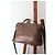 Borsa a tracolla Lancel in pelle marrone - vista 5