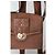 Borsa Hermès Attelle in tela e pelle box marrone - vista 13
