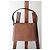 Borsa Hermès Attelle in tela e pelle box marrone - vista 4