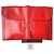 Clutch Hermès Rossa in Pelle Rosso