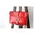 Clutch Hermès Rossa in Pelle Rosso - vista 3