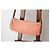 Borsa Céline in suede rosa con logo Triomphe - vista 5
