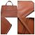 Borsa a Spalla Fendi Flip Small Marrone - vista 8
