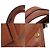 Borsa a Spalla Fendi Flip Small Marrone - vista 9