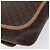 Céline CELINE Macadam Canvas Schultertasche aus PVC-Leder in Braun Gold Auth ki5724 Golden - Ansicht 16