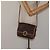Céline CELINE Macadam Canvas Schultertasche aus PVC-Leder in Braun Gold Auth ki5724 Golden - Ansicht 22