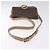 Céline CELINE Macadam Canvas Schultertasche aus PVC-Leder in Braun Gold Auth ki5724 Golden - Ansicht 7