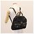 Zaino Gucci Bamboo Camoscio Nero Oro 003 1998 0016 Auth th6031 D'oro - vista 33