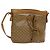 Céline Borsa a spalla in tela Macadam CELINE beige oro Auth bs25460 D'oro
