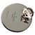 LOUIS VUITTON Spilla Comics metallo Bianco MP3311 LV Auth 122853 - vista 10