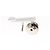 LOUIS VUITTON Spilla Comics metallo Bianco MP3311 LV Auth 122853 - vista 4