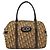 Bolsa de mão em lona Trotter Christian Dior marrom ouro Auth 120616 Dourado - vista 13