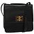 Chloé Borsa a Spalla Chloe in Pelle Nera Oro Auth 123811 Nero D'oro