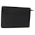 LOUIS VUITTON Epi Pochette Homme Clutch Bag Black Noir M52522 LV Auth bs25451 Leather  ref.2228837