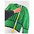 Vintage Yves Saint Laurent Rundhalspullover grün schwarz M - Ansicht 10