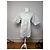 Vintage Issey Miyake Karierte Hemd Weiß M Grau