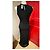 Maje Spitzenkleid lang schwarz - Ansicht 4
