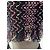 Conjunto Chanel de tweed com crop top e mini short rosa Multicor - vista 3