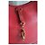 Borsa a mano Hermès Trim in pelle rossa granulata con finiture oro Rosso - vista 10