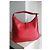 Borsa a mano Hermès Trim in pelle rossa granulata con finiture oro Rosso - vista 4