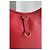 Borsa a mano Hermès Trim in pelle rossa granulata con finiture oro Rosso - vista 9