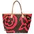 Bolso LOUIS VUITTON Neverfull en Lona Marrón - 102659 Castaño - vista 5