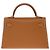 Hermès Sac HERMES Kelly Mini en Cuir Doré - 102662 - vue 4