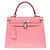 Hermès Sac HERMES Kelly 25 en Cuir Rose - 102663 - vue 2