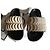 Sandali Paco Rabanne in pelle beige