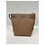 Sac seau mini Mansur Gavriel en cuir beige - vue 14