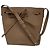 Sac seau mini Mansur Gavriel en cuir beige - vue 6